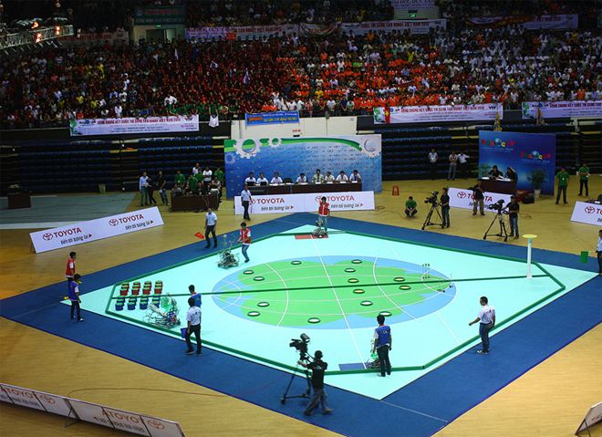 เปิดการแข่งขันหุ่นยนต์ เอบียู เอเชียแปซิฟิก โรโบคอน2013